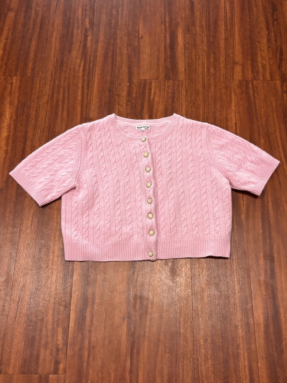Reformation Claire Cashmere Cardigan